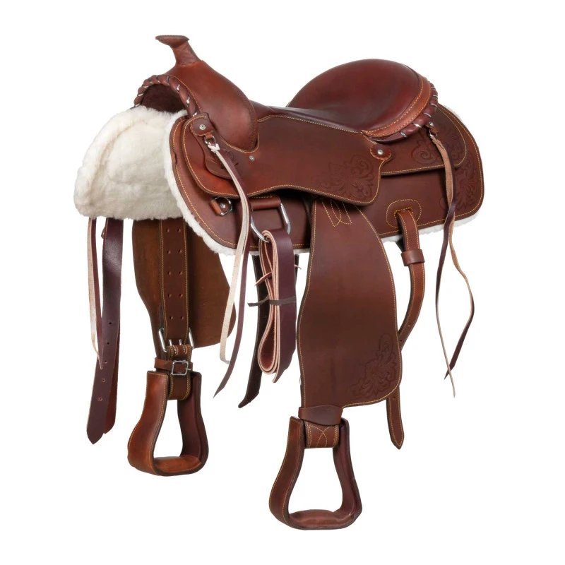 Lakota Saddlery Sella da reining Silver Wire