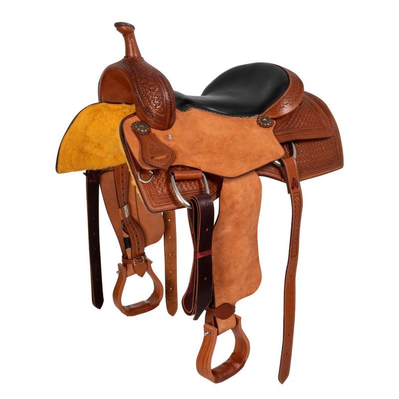 McBryan Sella Working Cow Ranch Cutter Marrone