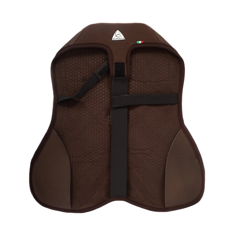 Acavallo Copriseggio pony salto Gel-Out Classic Standard Dri-Lex 10 mm Taglia unica - Marrone