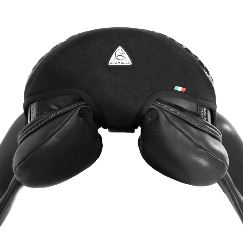 Acavallo Copriseggio dressage Gel-Out Hexagonal Ortho-Pubis Dri-Lex 20 mm - Medium