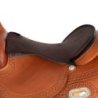 Acavallo Copriseggio western Gel-In Classic Standard Dri-Lex 10 mm Taglia unica - Testa di moro
