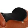 Acavallo Copriseggio western Gel-In Classic Standard Dri-Lex 10 mm Taglia unica - Nero