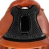 Acavallo Copriseggio western Gel-Out Hexagonal Ortho-Pubis Dri-Lex 20 mm Taglia unica - Nero