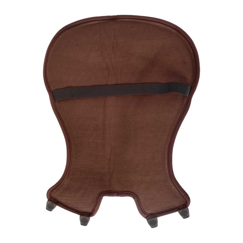 Acavallo Copriseggio western Gel-Out Hexagonal Ortho-Pubis Dri-Lex 20 mm Taglia unica - Testa di moro