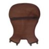 Acavallo Copriseggio western Gel-Out Hexagonal Ortho-Pubis Dri-Lex 20 mm Taglia unica - Testa di moro
