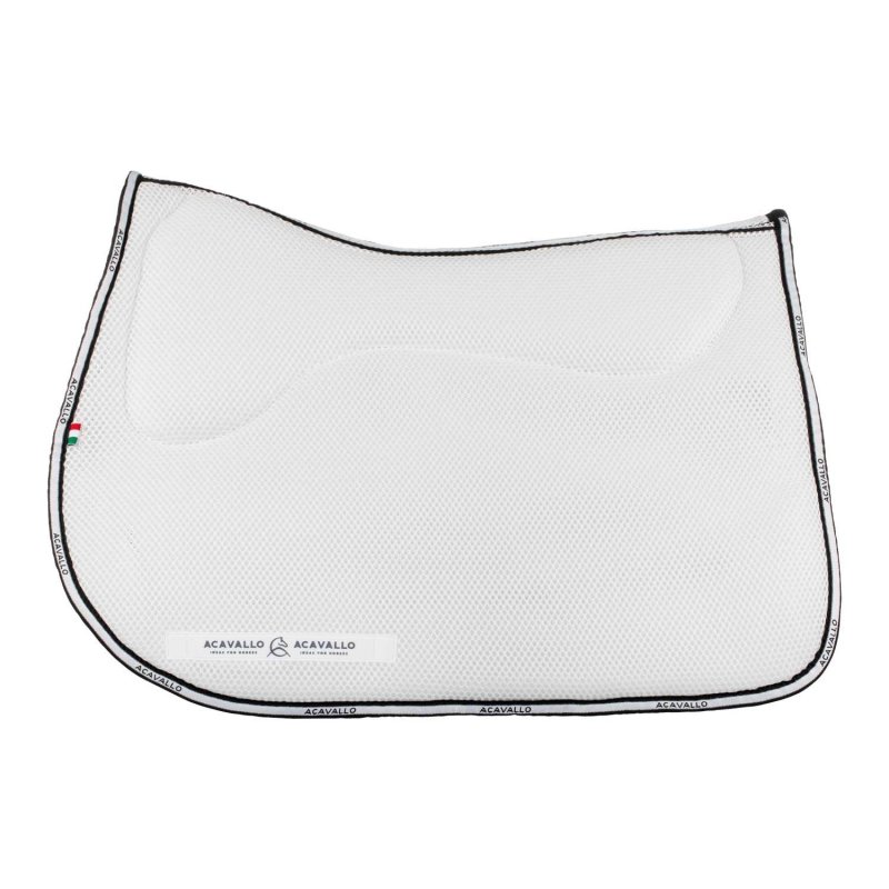 Acavallo Sottosella salto Memory Foam 3D Spacer Bianco