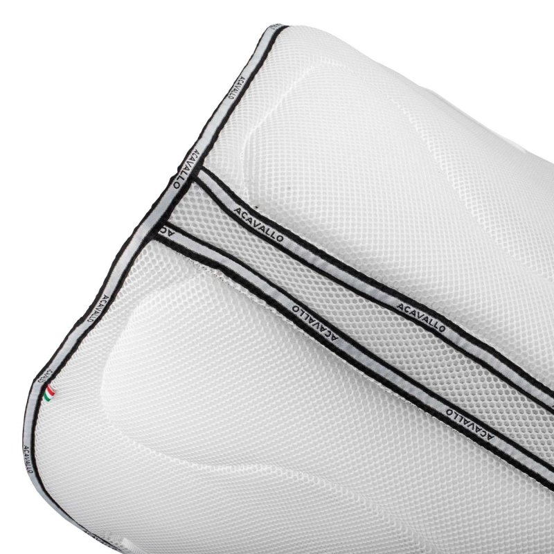 Acavallo Sottosella salto Memory Foam 3D Spacer Bianco