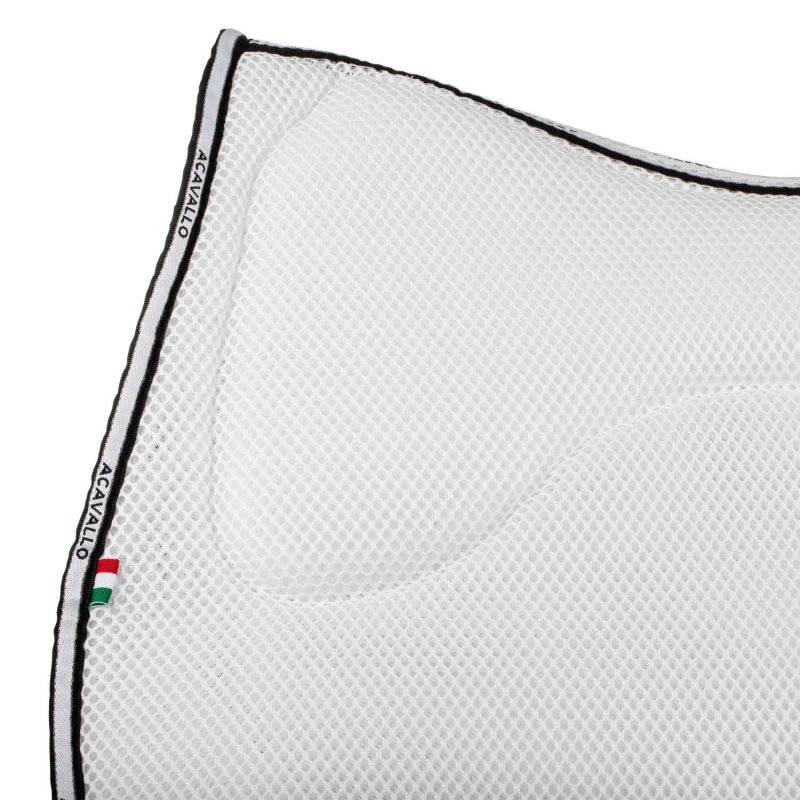 Acavallo Sottosella salto Memory Foam 3D Spacer Bianco