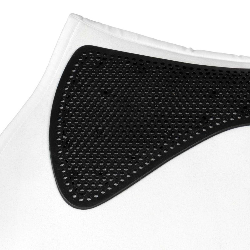 Acavallo Sottosella salto Numnah Gel Twin Sided Bianco