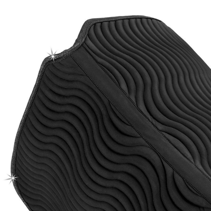 Equestro Sottosella dressage Universe Wave Nero Full
