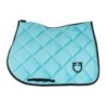 Equestro Sottosella salto in camoscio Azzurro Full