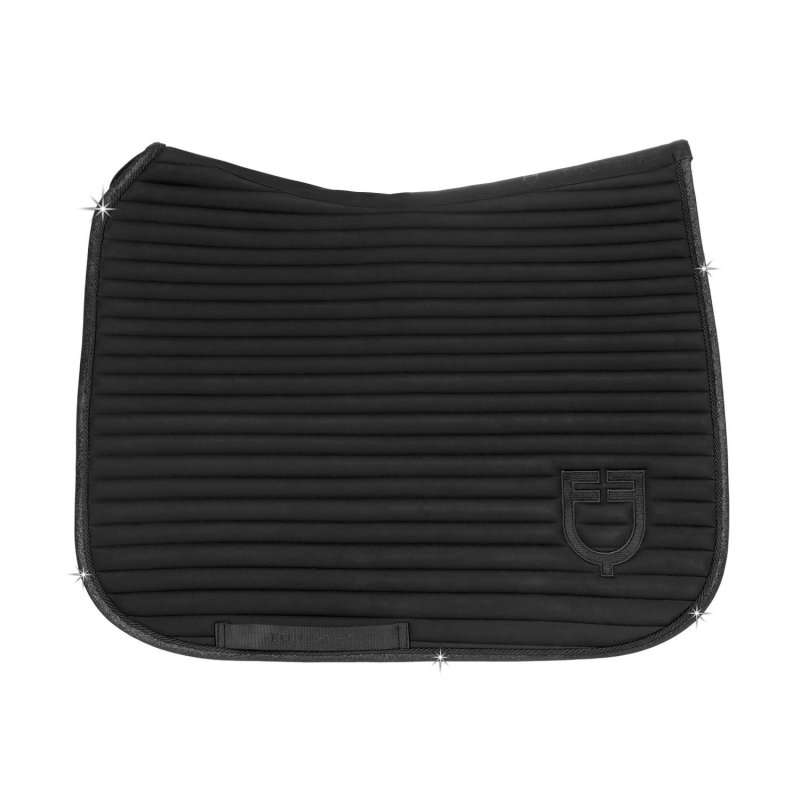 Equestro Sottosella dressage Universe Stripe Nero Full