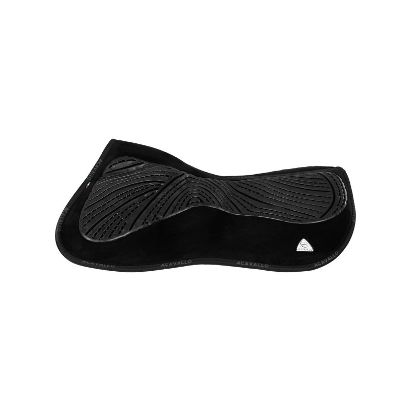 Acavallo Compensatore Gel Memory Foam rialzo posteriore Nero 3