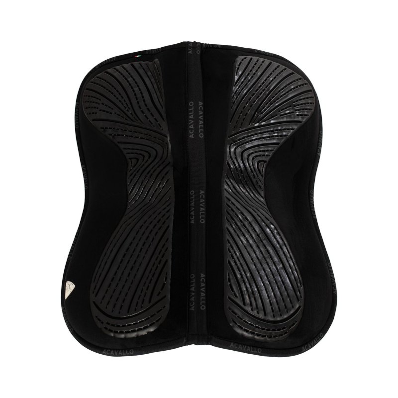 Acavallo Compensatore Gel Memory Foam rialzo posteriore Nero 3
