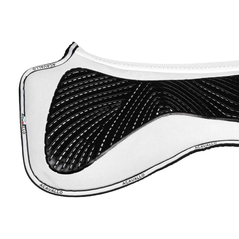 Acavallo Compensatore dressage Memory Foam Gel Bianco