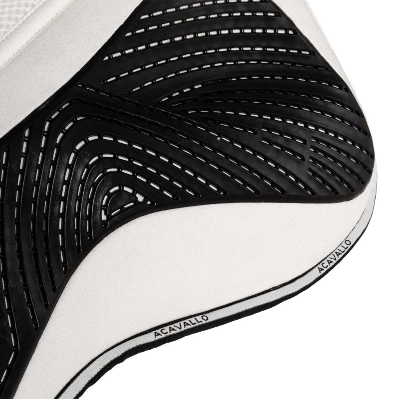 Acavallo Compensatore dressage Memory Foam Gel Bianco