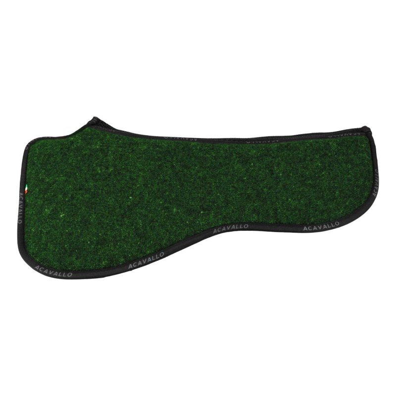 Acavallo Compensatore dressage doppio feltro Verde foresta