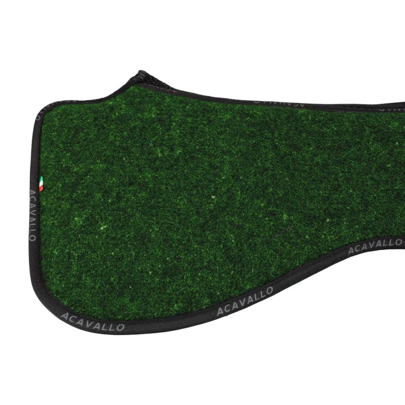 Acavallo Compensatore dressage doppio feltro Verde foresta