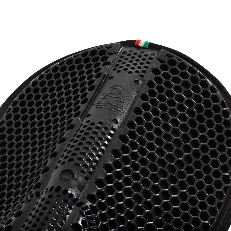 Acavallo Compensatore Gel Hexagonal micropile Nero