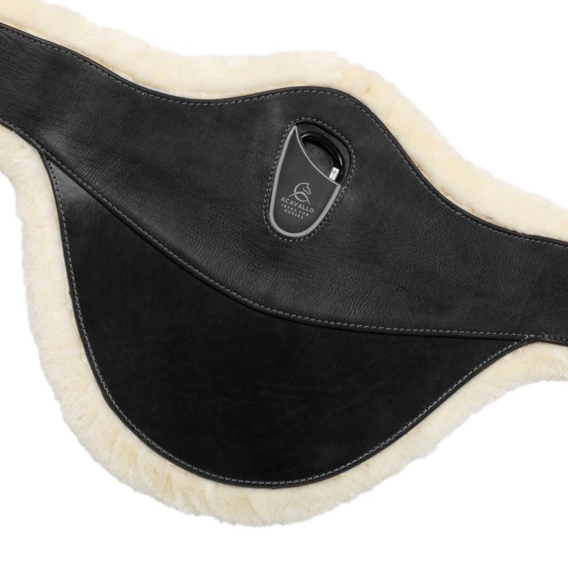 Acavallo Sottopancia pararamponi Nero 135 cm