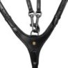 Equestro Pettorale con martingala Nero Cob