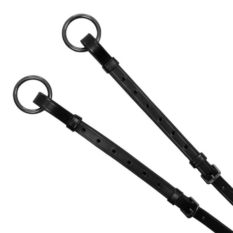 Equestro Pettorale con martingala Nero Cob