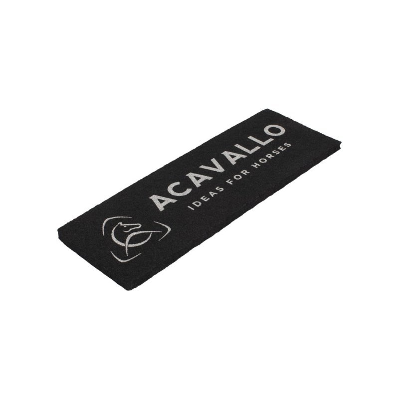 Acavallo Protezione mento e naso in neoprene Nero