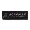 Acavallo Protezione mento e naso in neoprene Nero