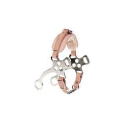 Umbria Equitazione Hackamore con nasalina in cuoio