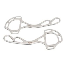 Umbria Equitazione Hackamore in acciaio inox