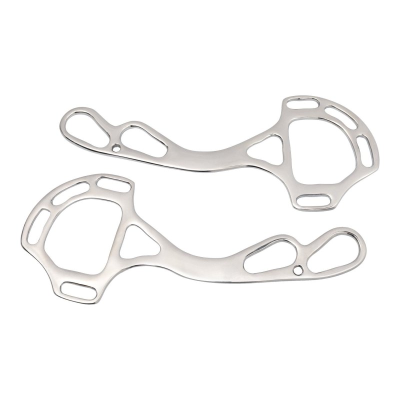 Umbria Equitazione Hackamore in acciaio inox