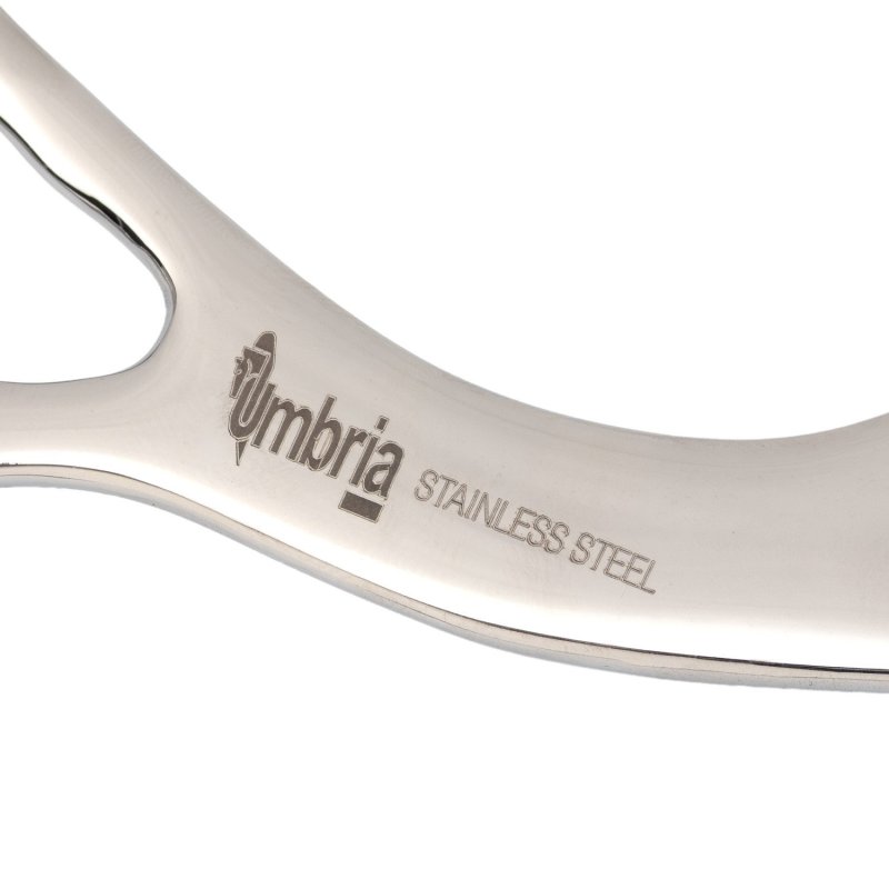 Umbria Equitazione Hackamore in acciaio inox