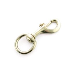 Umbria Equitazione Moschettone lunghina ottonato 1¼″