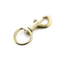 Umbria Equitazione Moschettone lunghina ottone 1″
