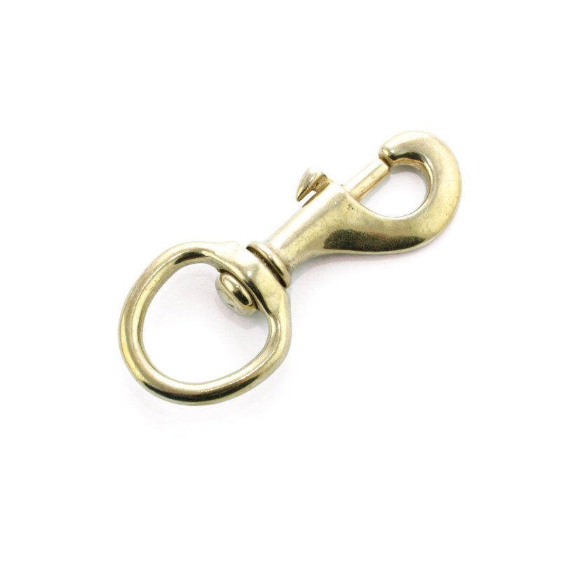 Umbria Equitazione Moschettone lunghina ottone 1″