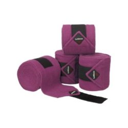 LeMieux Fasce Polo Plum set da 4