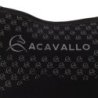 Acavallo Sottosella salto con fodera in bambù e grip silicone - Nero