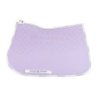 Acavallo Sottosella salto con fodera in bambù e grip silicone - Lilla/Bianco
