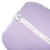 Acavallo Sottosella salto con fodera in bambù e grip silicone - Lilla/Bianco