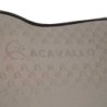 Acavallo Sottosella salto con fodera in bambù e grip silicone - Terra/Nero