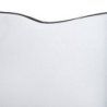 Acavallo Sottosella salto con fodera in bambù e grip silicone - Bianco/Nero