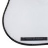Acavallo Sottosella salto con fodera in bambù e grip silicone - Bianco/Nero
