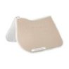 Acavallo Sottosella salto con fodera in bambù e grip silicone - Sabbia/Bianco