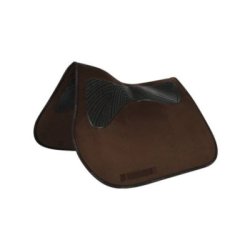 Acavallo Sottosella salto Twin Side con grip in gel - Marrone