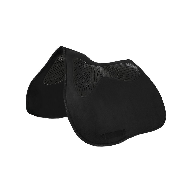 Acavallo Sottosella salto Twin Side con grip in gel - Nero