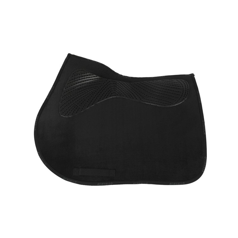 Acavallo Sottosella salto Twin Side con grip in gel - Nero