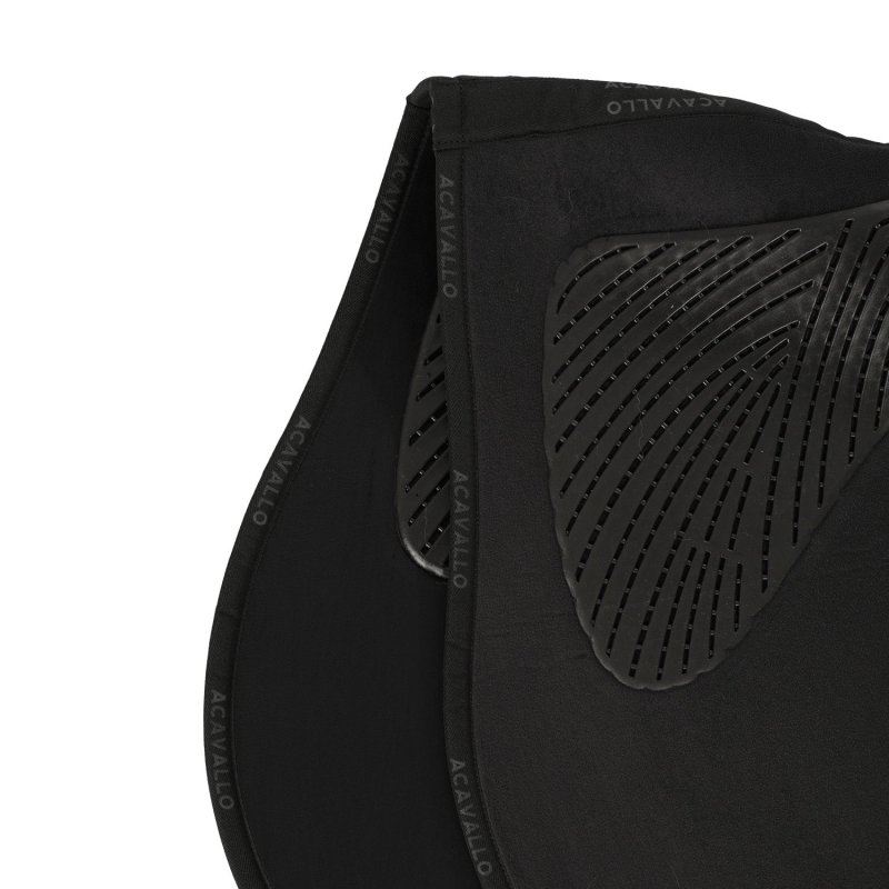 Acavallo Sottosella salto Twin Side con grip in gel - Nero