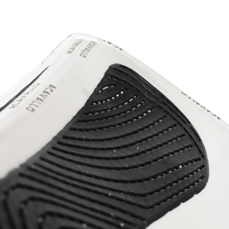 Acavallo Sottosella salto Twin Side con grip in gel - Bianco