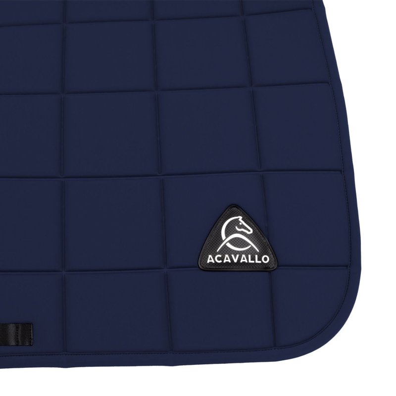 Acavallo Sottosella salto Sublime in tessuto tecnico a quadri - Blu navy