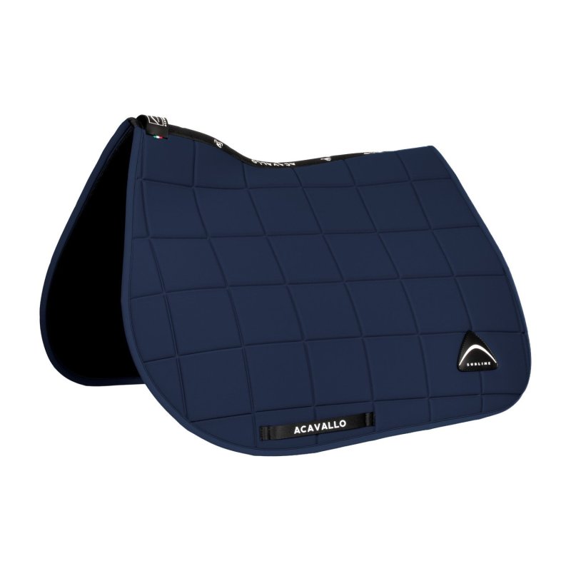 Acavallo Sottosella salto Sublime a quadri AC886S - Blu navy